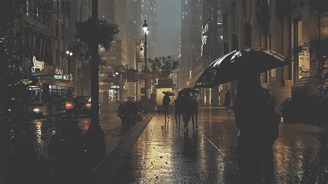 A Rainy Day : r/wallpapers