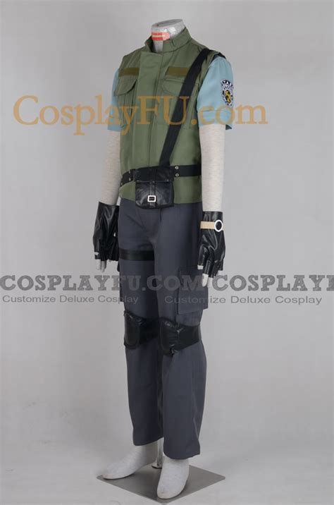 Custom Chris Cosplay Costume from Resident Evil - CosplayFU.com