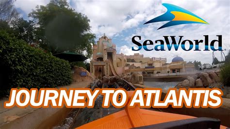 SeaWorld Journey to Atlantis GoPro Orlando Florida 2016 POV - YouTube