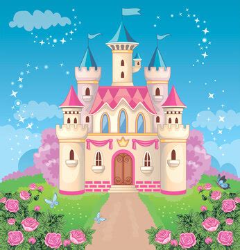 Cartoon Castle Background