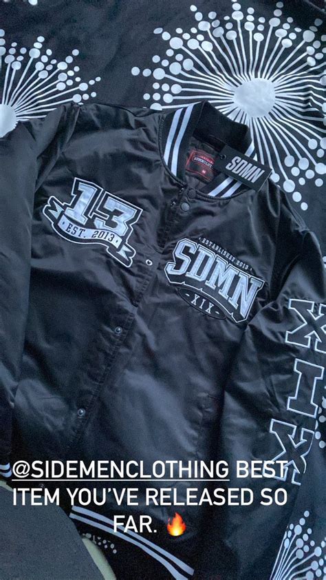 Sidemen Clothing on Twitter: "RT @UmarGT_: @SidemenClothing Sidemen Varsity Jacket just came in ...