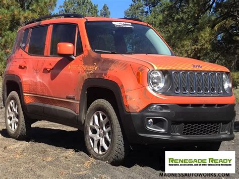 Jeep Renegade Lift Kit - 1.5" - MADNESS Autoworks - Auto Parts and ...