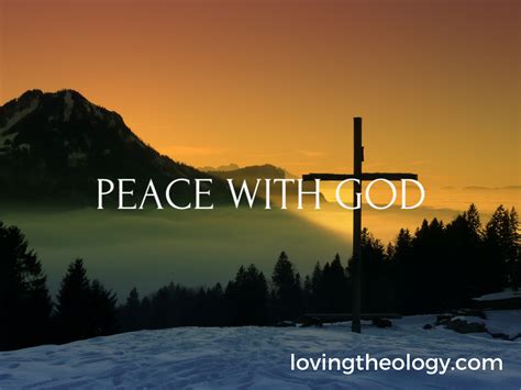 Peace with God - Loving Theology