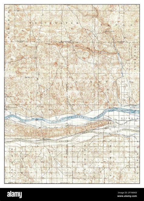 Paxton, Nebraska, map 1898, 1:125000, United States of America by ...