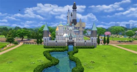 Disney Castle No CC by jamspanumas at Mod The Sims » Sims 4 Updates