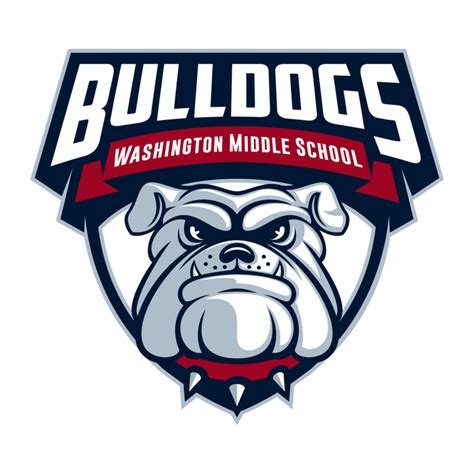 Design a cool bulldog for Washington Middle School! | Logo design contest