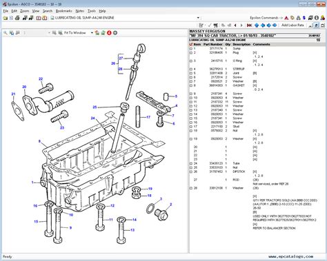 AGCO Massey Ferguson US Parts Catalog & Workshop Manual 09/2020