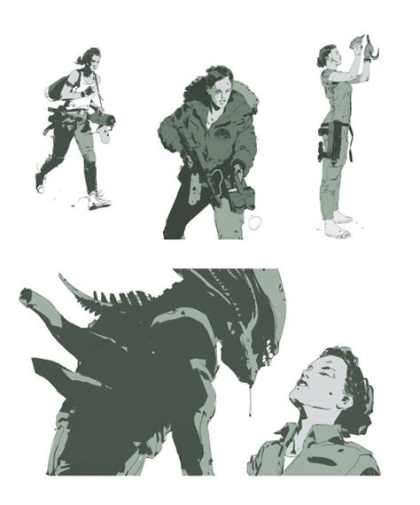 Alien Isolation Concept Art - Alien vs. Predator Galaxy