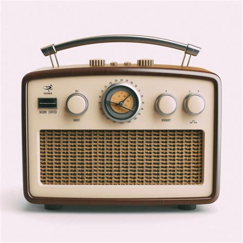 Premium AI Image | An old fashioned radio