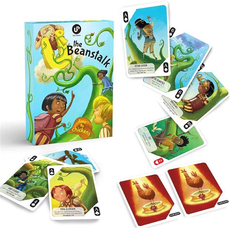 Up The Beanstalk Family Card Game - Doubles As | Ubuy India