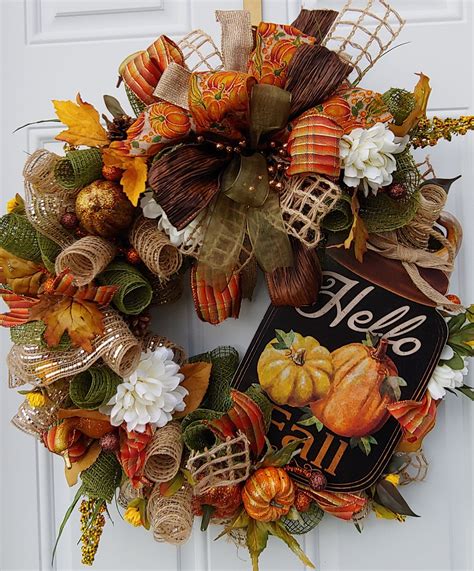 This item is unavailable | Etsy | Thanksgiving wreaths, Harvest wreath ...