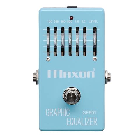 Maxon GE601 Graphic Equalizer Pedal at Gear4music.com