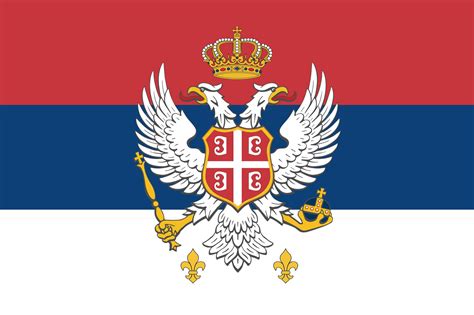 Serbian flag but epic : r/vexillology