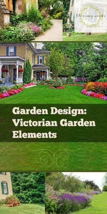 Garden Design: Victorian Garden Elements ~ Bless My Weeds