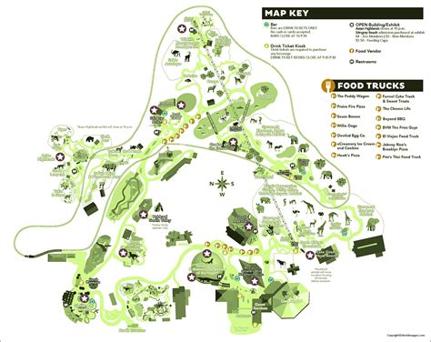 Omaha Zoo Map 2024 - Dinah Flossie