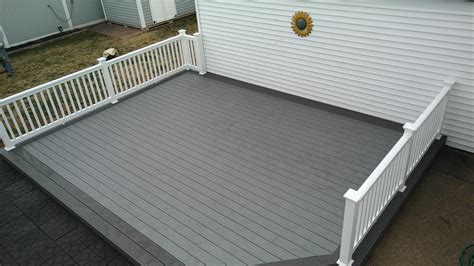 Pebble Gray Trex Decking • Decks Ideas