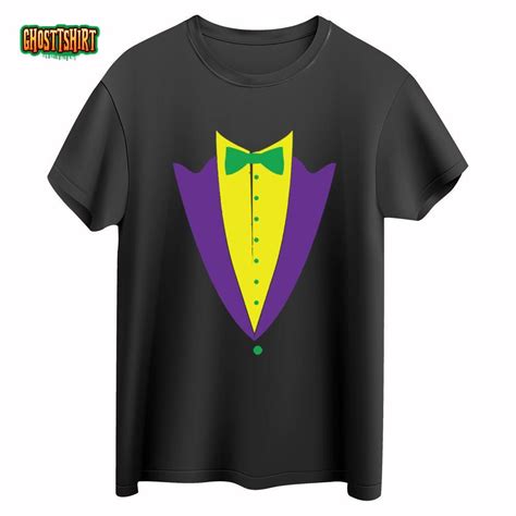 Mardi Gras Fake Faux Tux Mardi Gras T-Shirts 2023