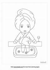 Free Spa Day Coloring Page  Printables Kidadl sketch template