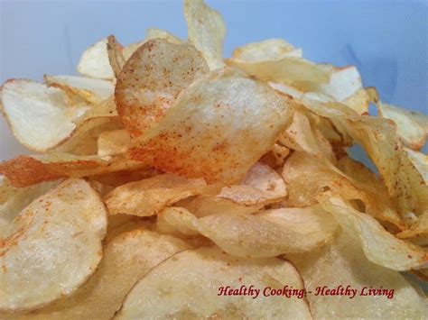 Healthy Cooking - A Beginning to Healthy Living: Potato Chips at home / Hot Chips