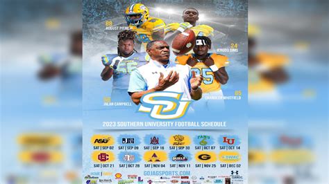 Southern University football schedule for 2023