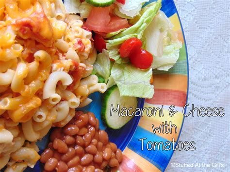 Macaroni & Cheese with Tomatoes