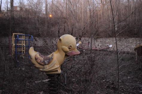 Abandoned school playground - Photorator