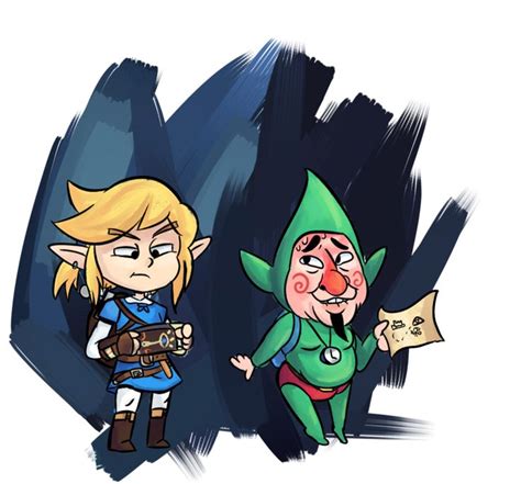 Link and Tingle || The Legend of Zelda: Breathe of the Wild