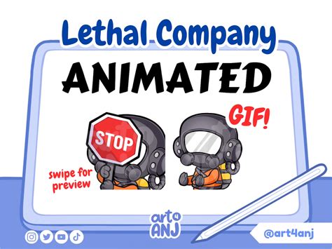 Lethal Company Animated Emotes for Twitch and Discord Lethal Company ...