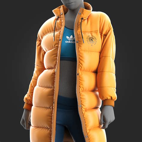 ArtStation - Girl's Sportswear - Marvelous / CLO