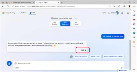Microsoft increases Bing Chat turns to 200/20 per day - gHacks Tech News