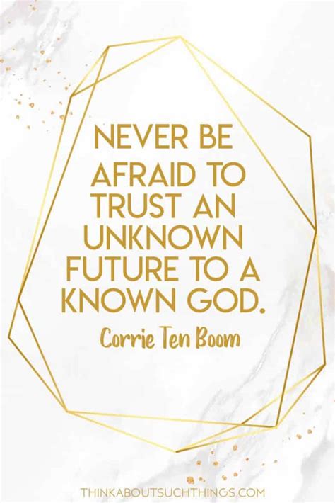 27 Faith-Inspired Corrie Ten Boom Quotes | Think About Such Things