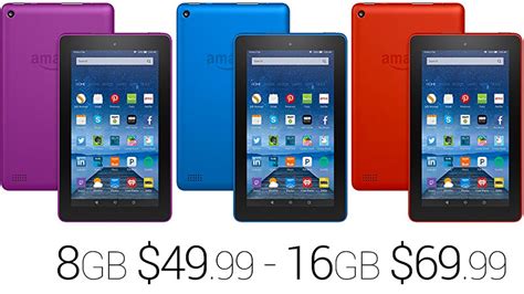 Amazon Fire Tablet now available in 3 new colors and 16GB option | AFTVnews