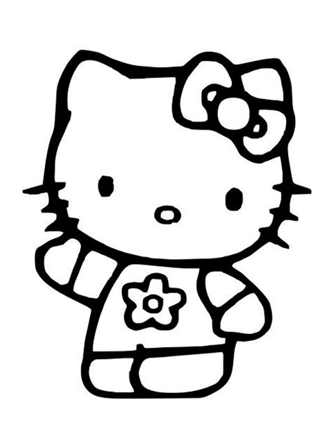 Hello Kitty Stencil Printable Coloring Home - vrogue.co