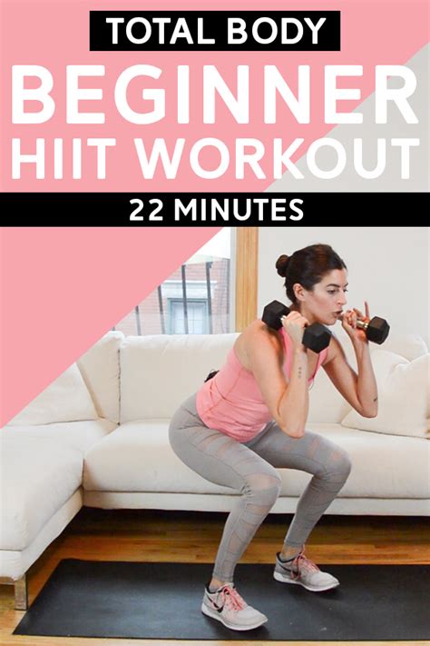 Total Body HIIT Workout for Beginners (22 Mins)