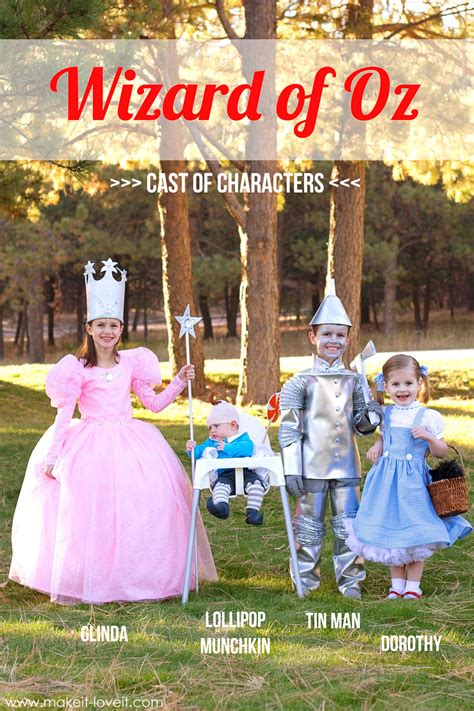 Halloween Costumes 2014: The whole "Wizard of Oz" gang! (...plus a VIDEO!) | Make It and Love It