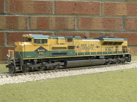 Athearn Genesis Norfolk Southern SD70ACe NS #1067 Reading Heritage Unit - BradleyDCC Custom Models