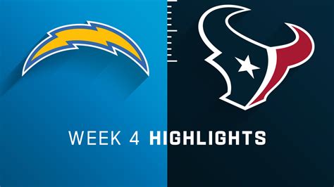 Los Angeles Chargers vs. Houston Texans highlights | Week 4