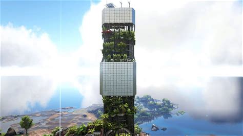 Ark survival evolved, Tek base design, Tek skyscraper | Ark survival ...