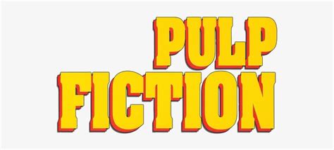 Pulp Fiction - Pulp Fiction Logo Vector PNG Image | Transparent PNG ...