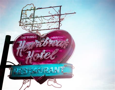 Elvis Presley Art, Heartbreak Hotel, Fine Art Photography, Neon Sign ...