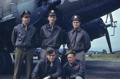 Bomber Crew, Ramsbury, England 1944 | Wwii bomber, Fighter pilot, Wwii aircraft