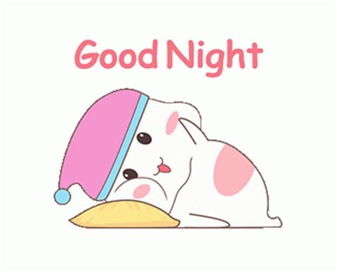 Good Night Sticker - Good Night - Discover & Share GIFs Cute Good Night, Good Night Sweet Dreams ...