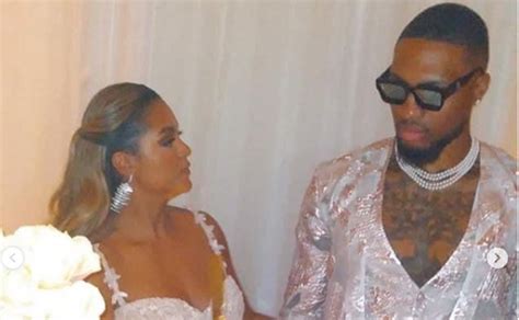 Damian Lillard got married this weekend and the wedding looked like a ...