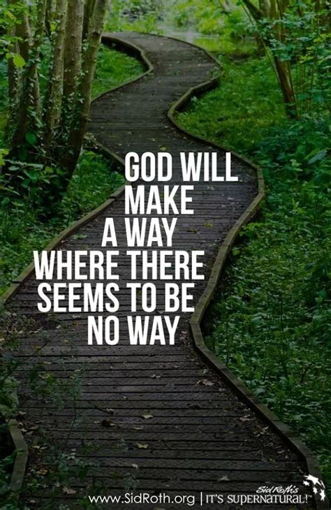 God will make a way | Quotes about god, Bible verses quotes, Spiritual quotes