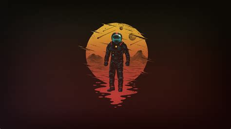 Download Sci Fi Astronaut HD Wallpaper