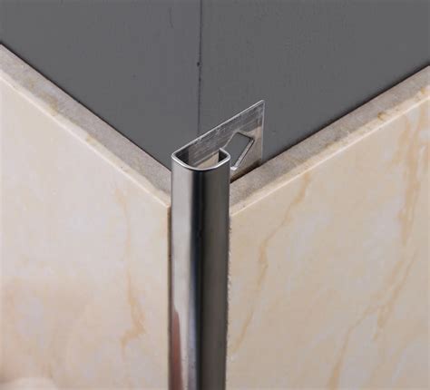 Metal Corner Series of Tile Trim - Corner Tile Profile and Metal Trims