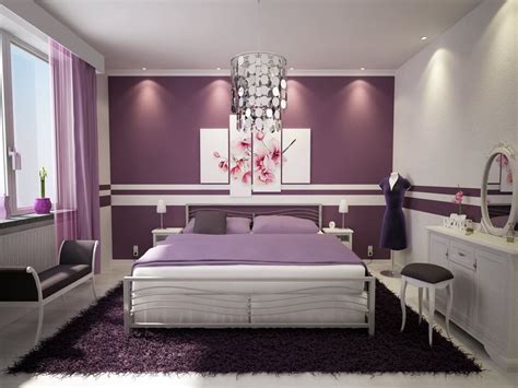 Cool bedroom decorating ideas for teenage girls Cuttingedgeredlands 17 Magnificent Purple Bed ...