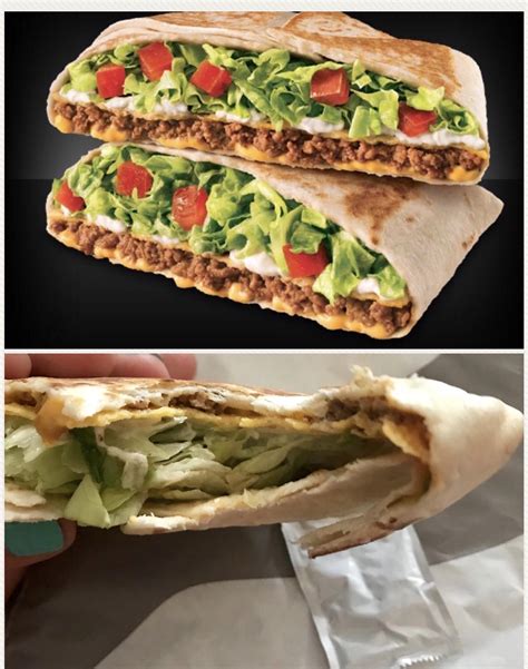 Taco Bell’s CrunchWrap Supreme : r/ExpectationVsReality