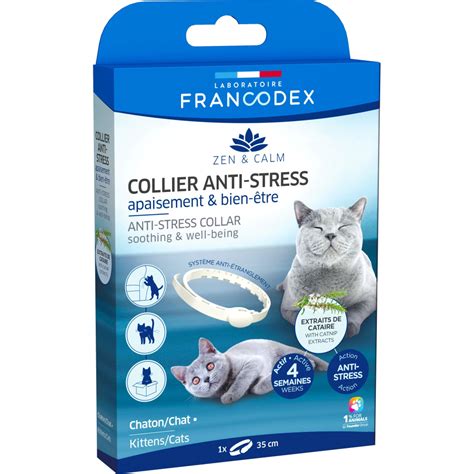 Anti-Stress collar for kittens and cats FR-175320 Francodex