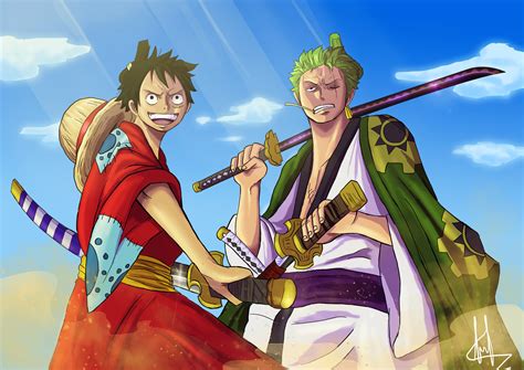 One Piece Zoro Vs Luffy